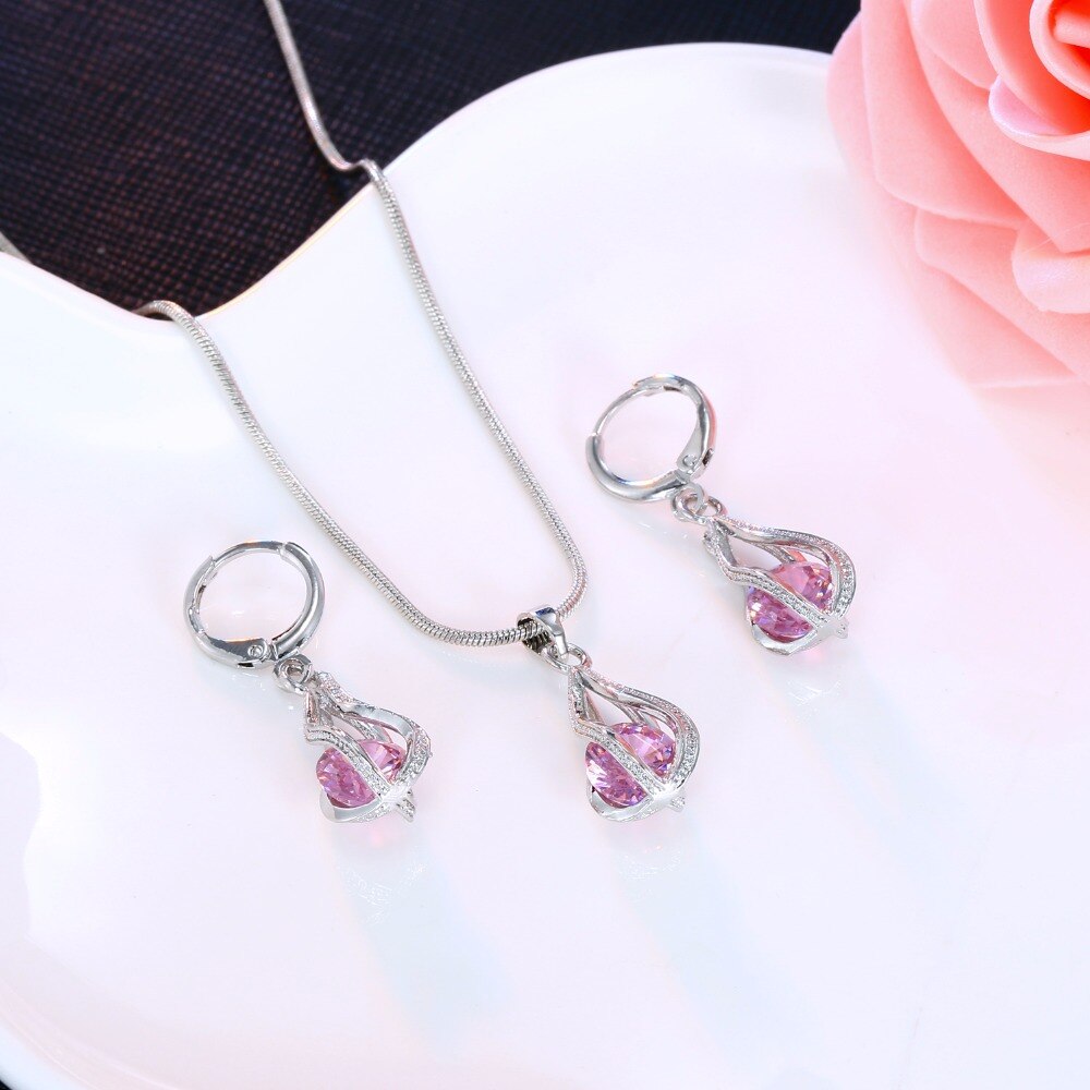 Women's Zircon Jewelry Sets