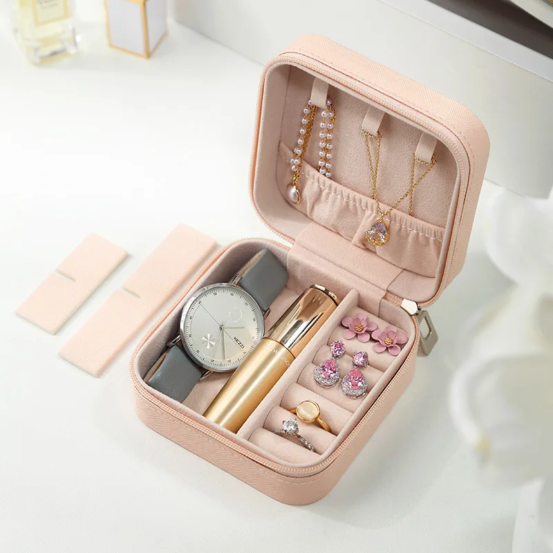 Compact Portable Jewelry Organizer Box